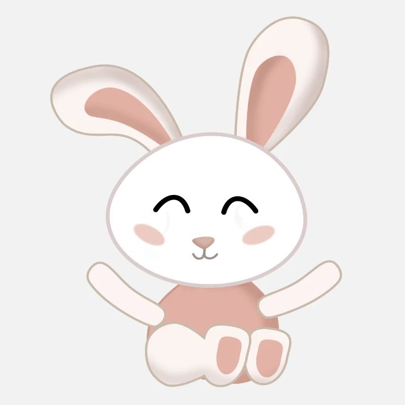 Lapin Blanc cute rose