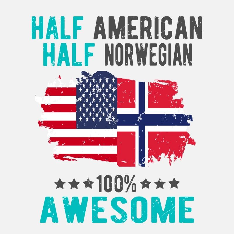 Halb Amerikaner Halb Norweger