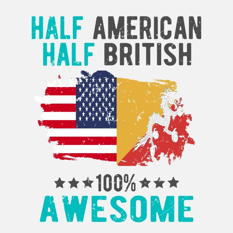 Half American Half British
