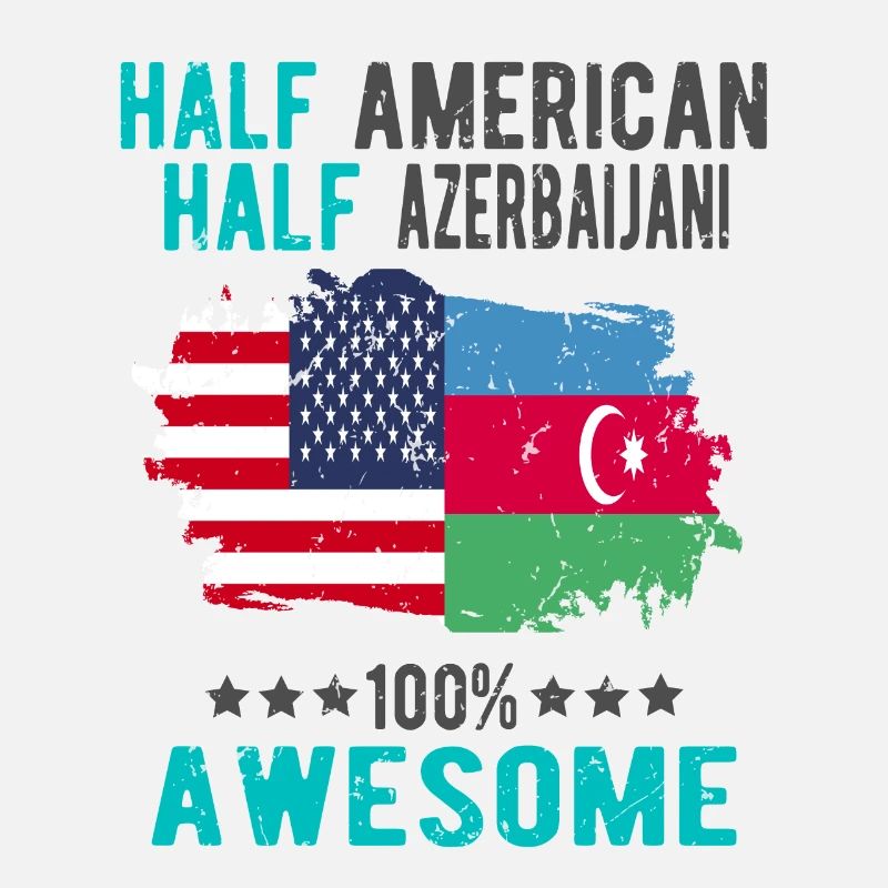 Half American Half Azerbaijani
