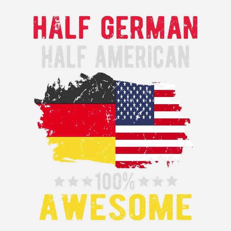 Moitié allemand moitié américain