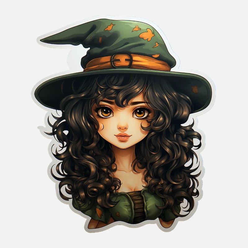 Halloween Witch I Cartoon Style I Witch