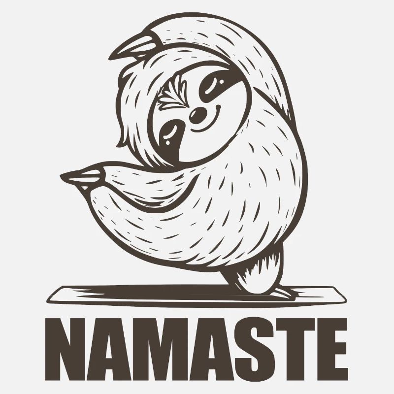 Sloth Namaste