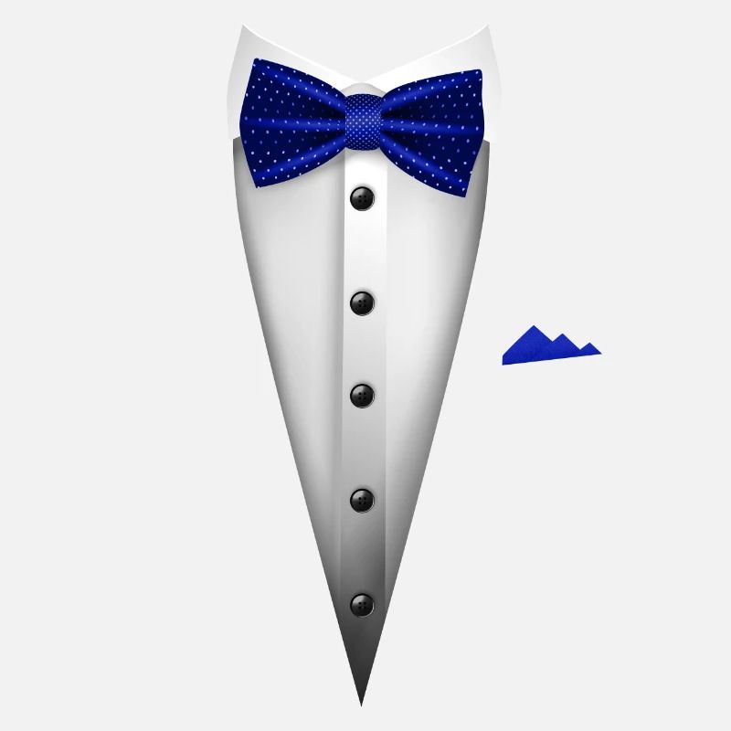 Tuxedo design with Bowtie For Weddings And