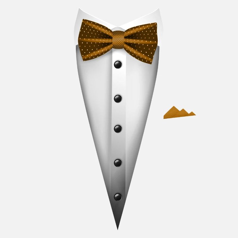 Tuxedo design with Bowtie For Weddings And