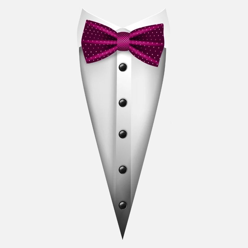 Tuxedo design with Bowtie For Weddings And