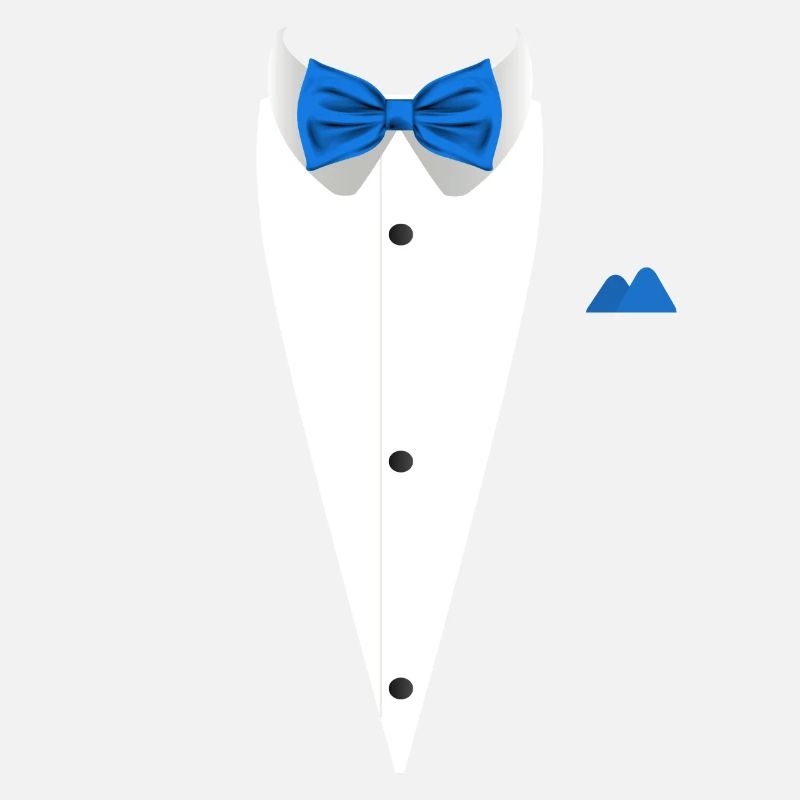 Tuxedo design with Bowtie For Weddings And