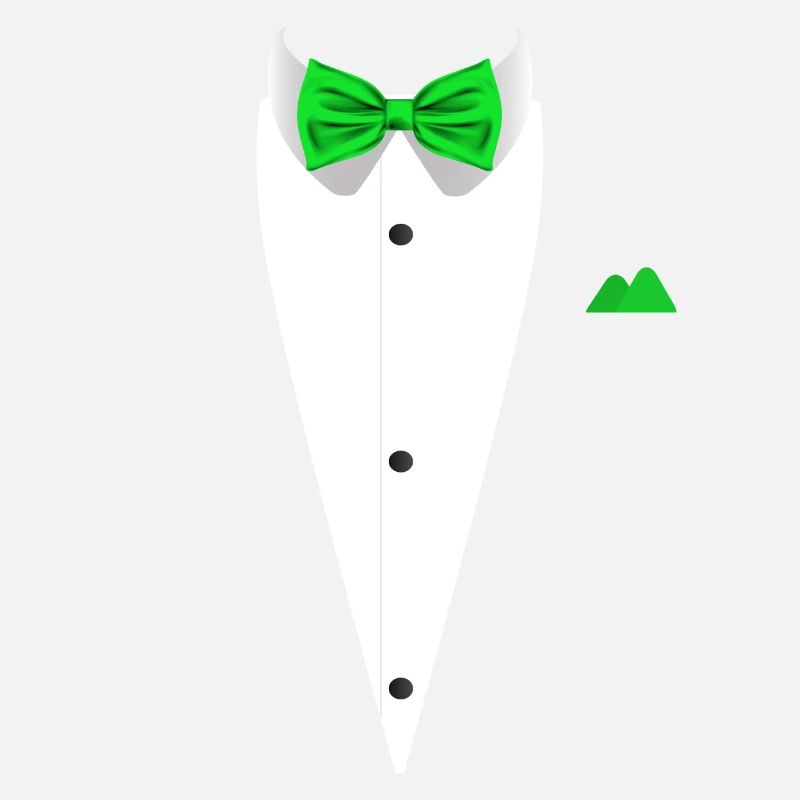 Tuxedo design with Bowtie For Weddings And