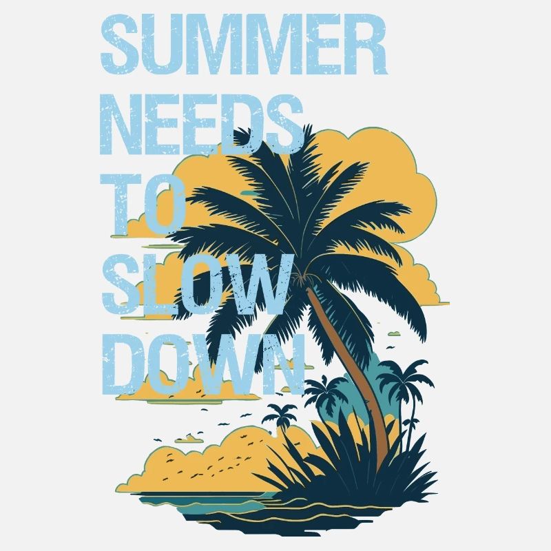 Summer needs to slow down.