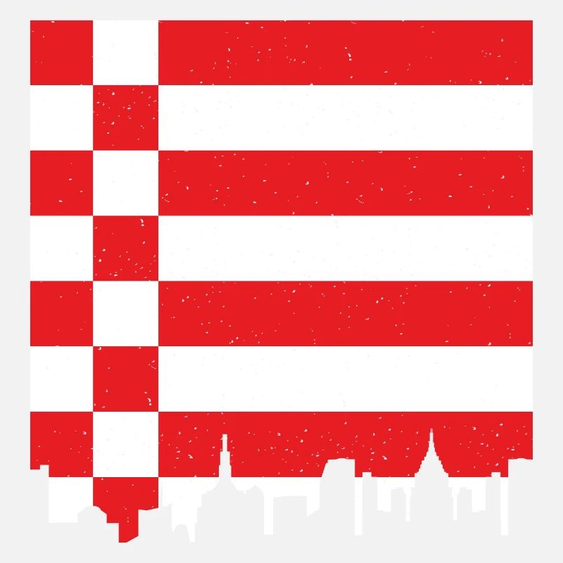 Drapeau de Brême Drapeau de Brême