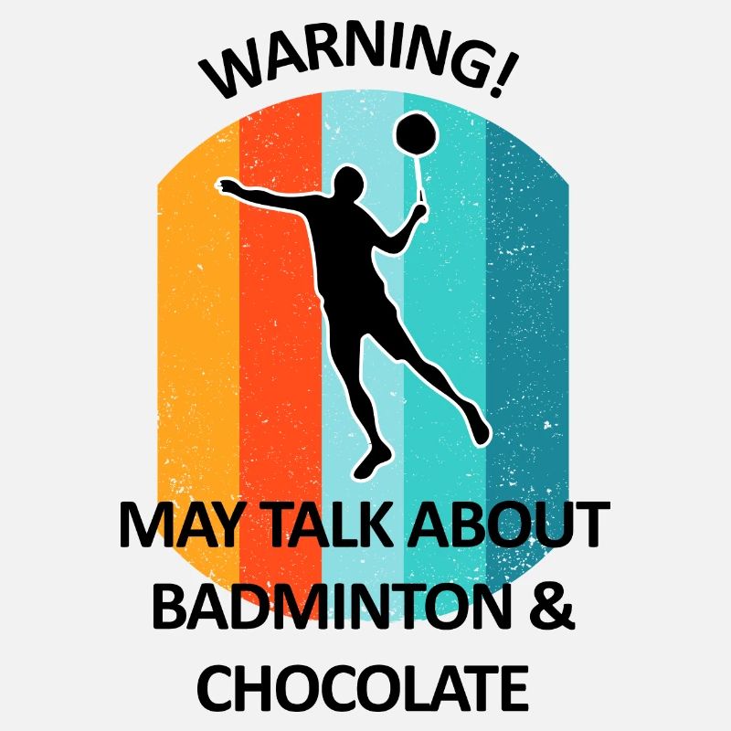 Badminton Badminton Badminton Player Chocolat