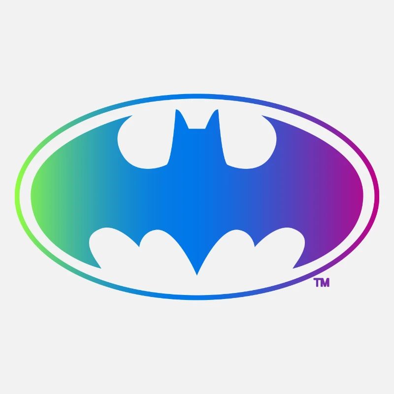 Batman Neon Logo Colors