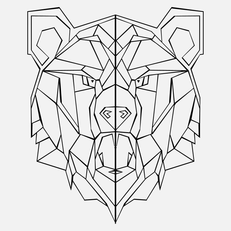 Bär geometrisch 1