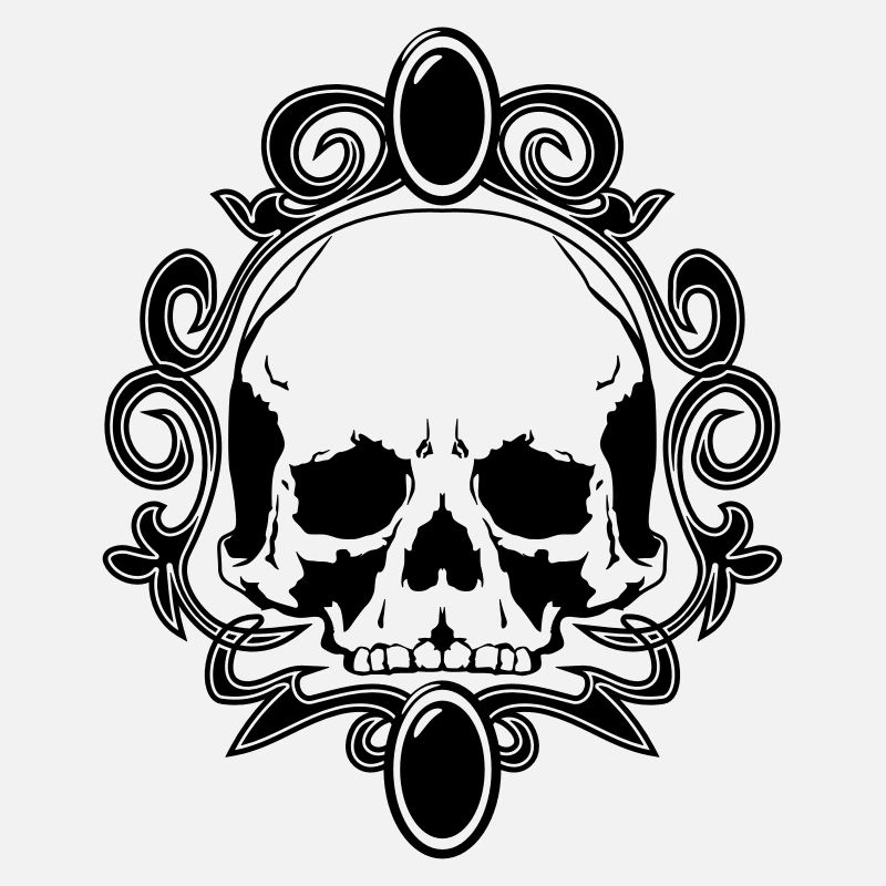 Gothic bijoux de crâne