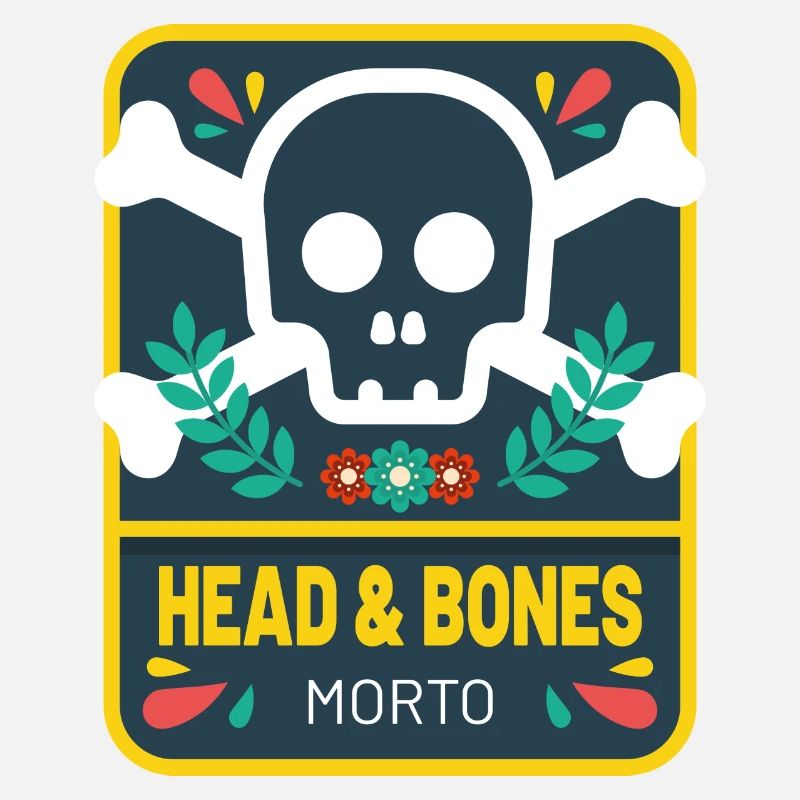 Head and bones flowers