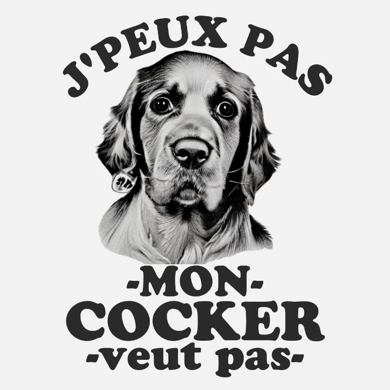 Mon cocker veut pas