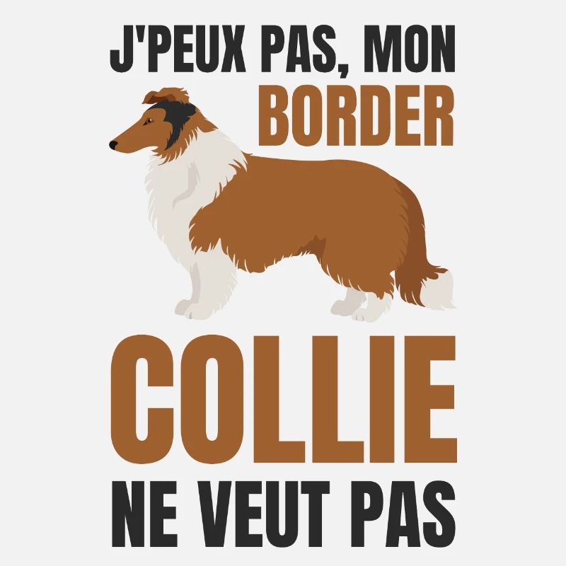Border collie chien doux