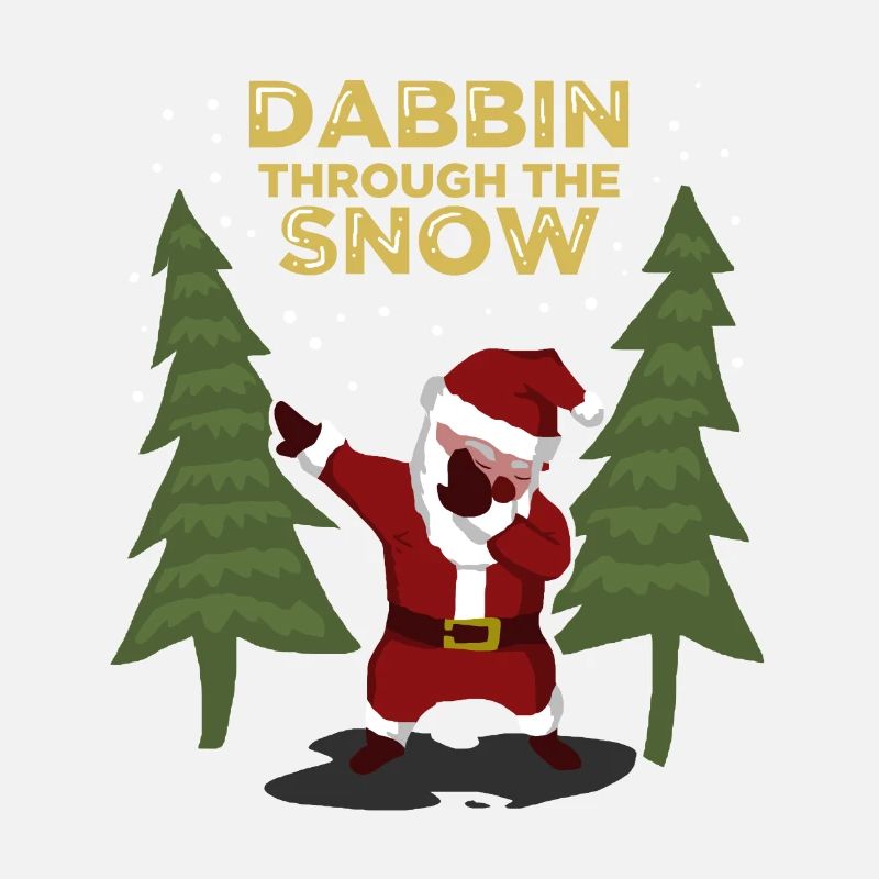 DABBING Weihnachtsmann / Geschenk
