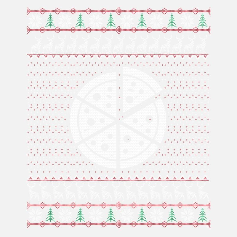 Pizza laid cadeau de Noël Pull