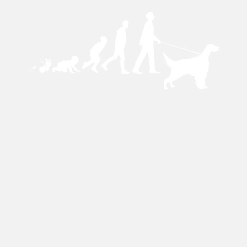 English Setter Geschenke Grow Evolution Mann