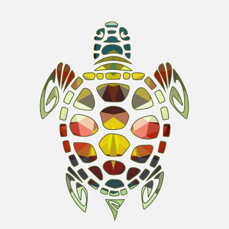 Schildkröte Geometric