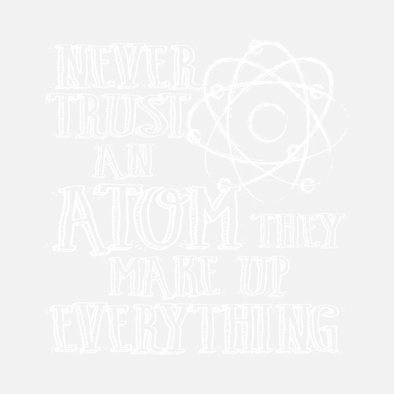 Mathe Physik Wissenschaft Geschenk Atom Witzig
