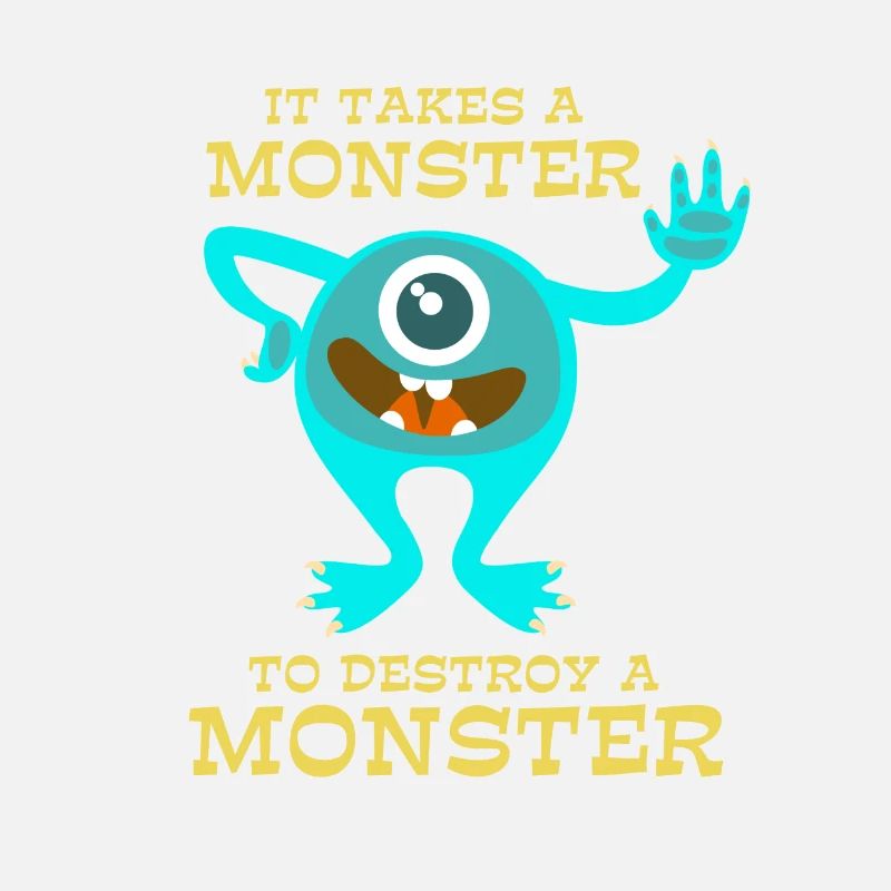 Monster - Creepy - Destroy - Gift