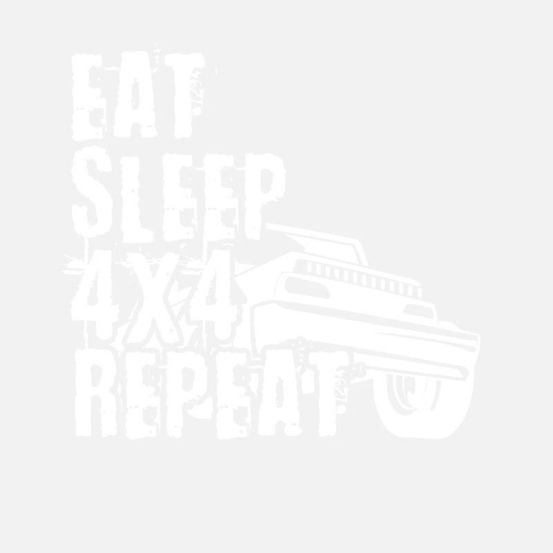 Eat Sleep 4x4 Repeat Gift Offroad Off-Roader