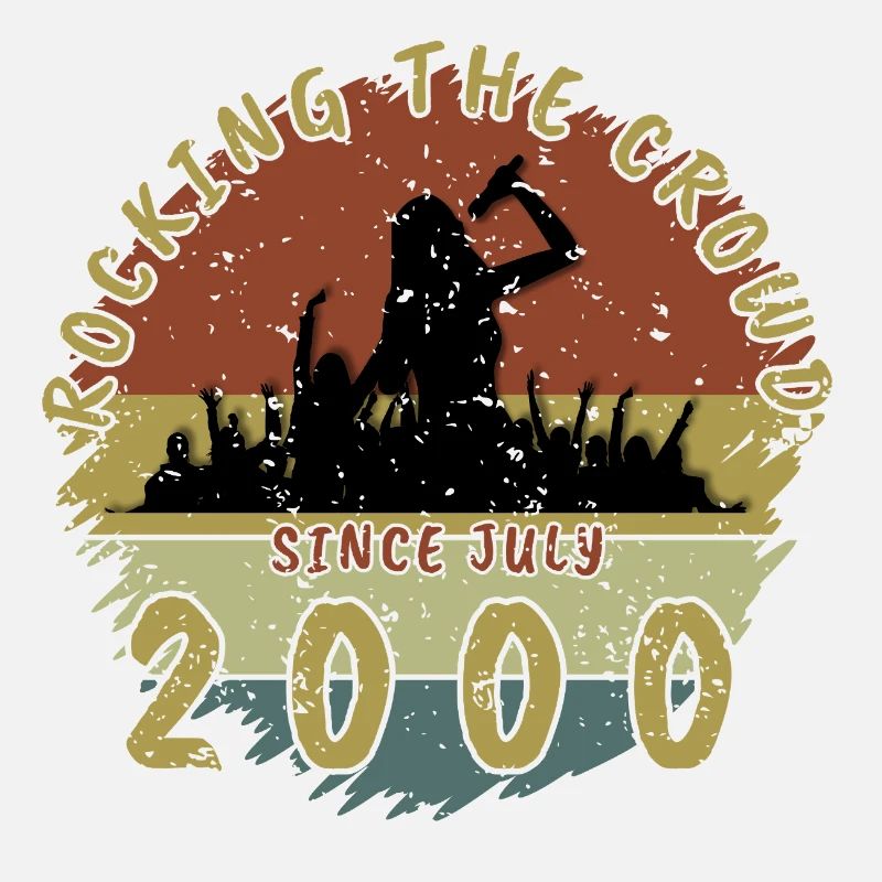 25th Birthday Rocking the crowd SNG 07/2000