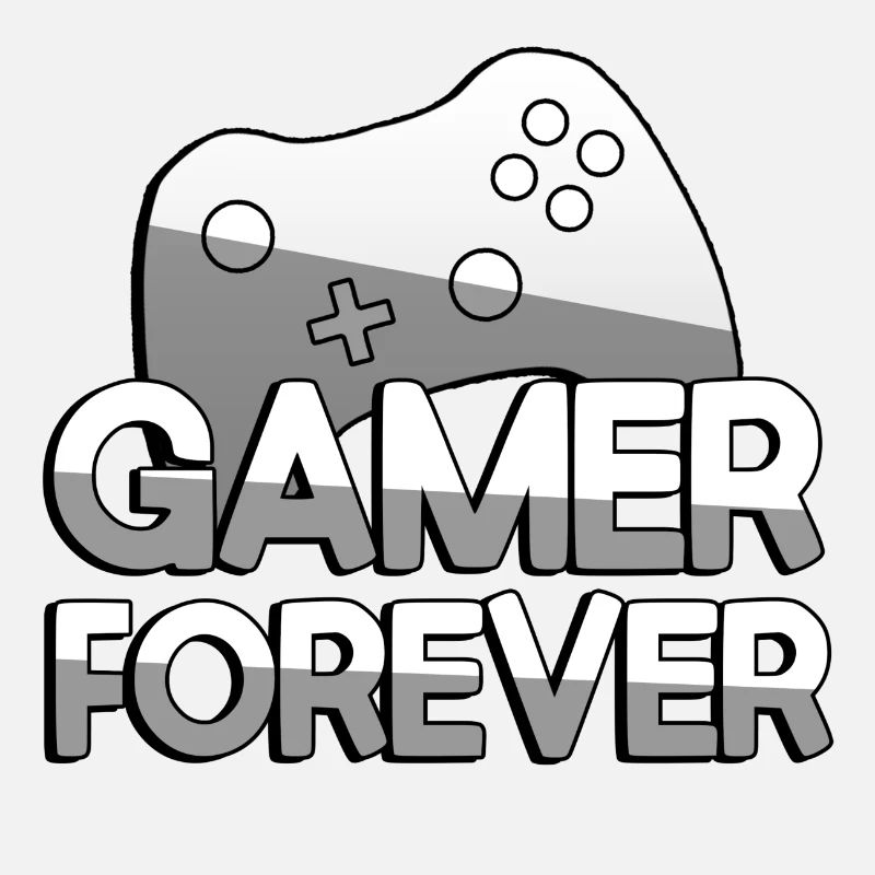 GAMER FOREVER + Controller - Gaming