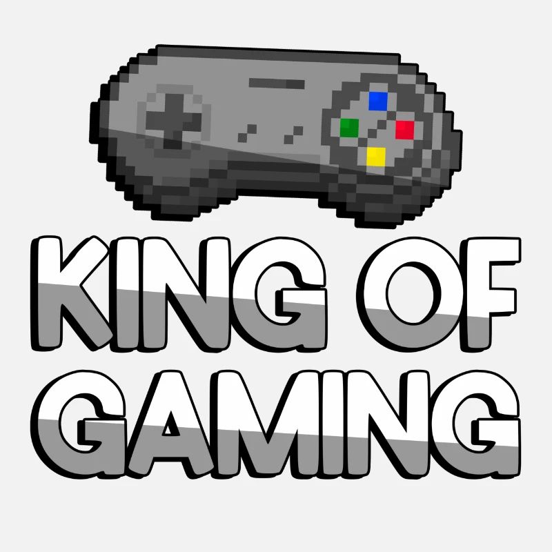 KING OF GAMING + SNES Controller - Gaming