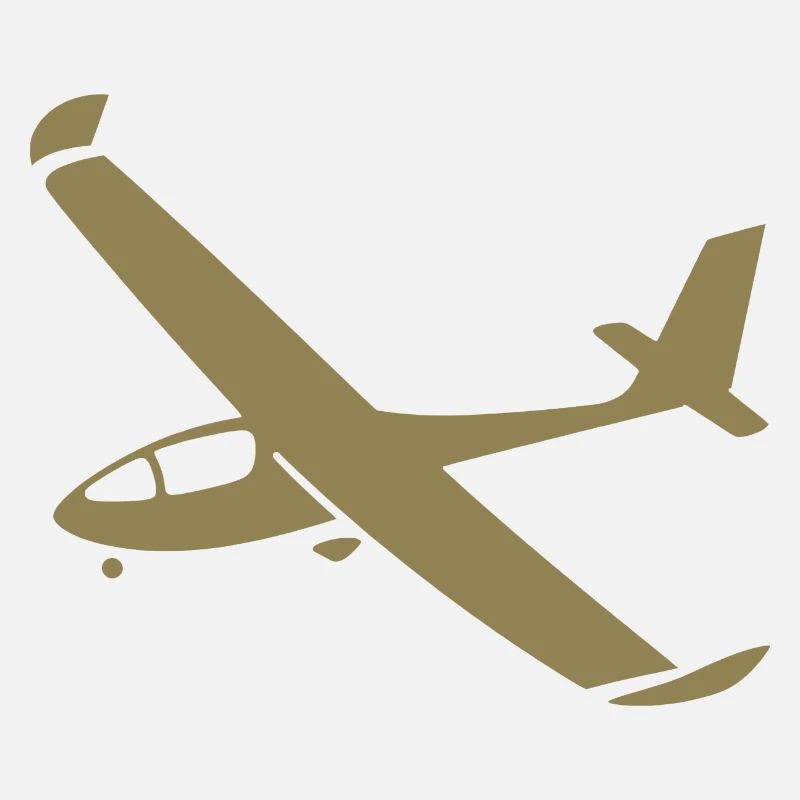 Minimalist Airplane Silhouettes - Elegant