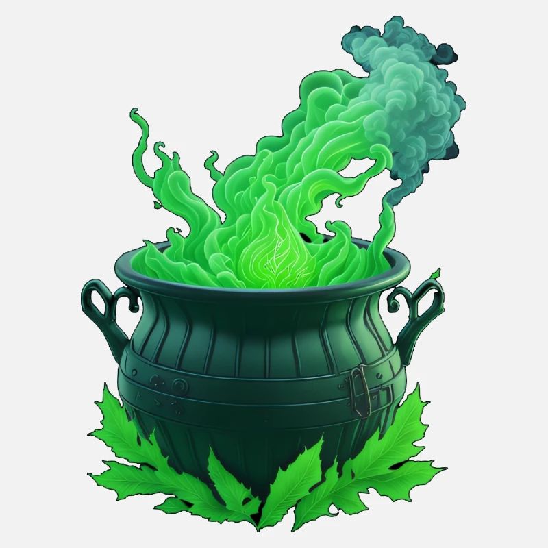 Chaudron de sorcière Halloween