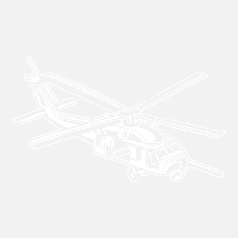 Hélicoptère / hélicoptère 01_weiß