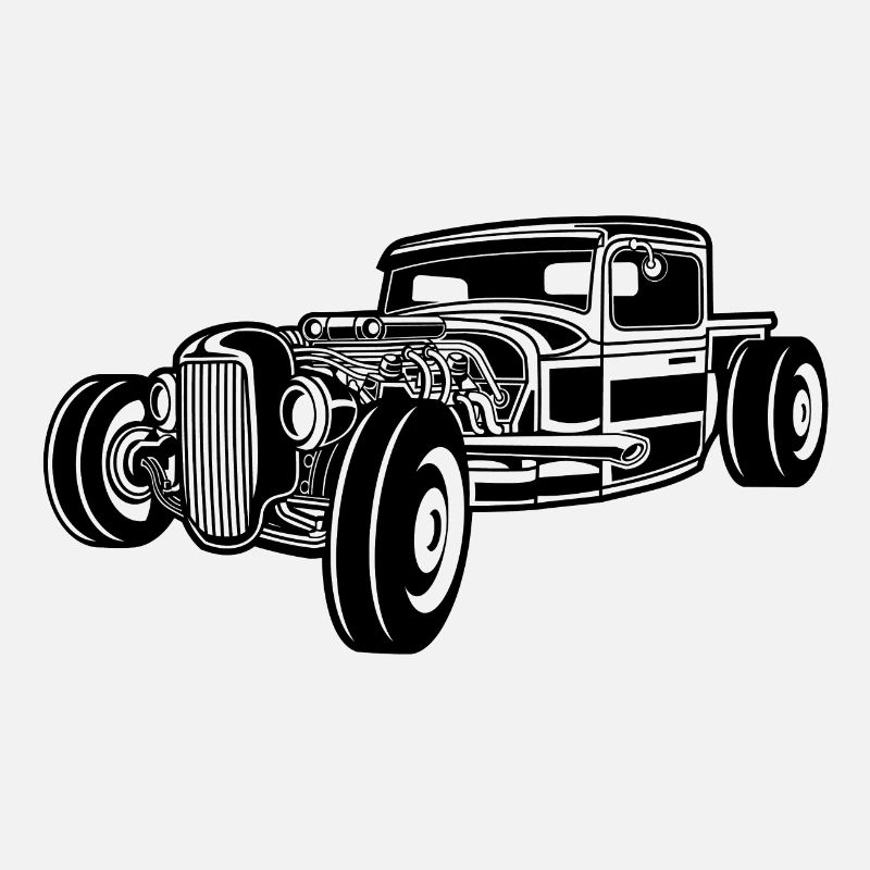 Hot Rod / Roue Rod 06_schwarz