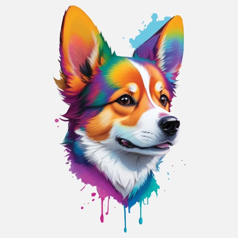 Hund Welsh Corgi Pembroke Hunde Design Rassehund