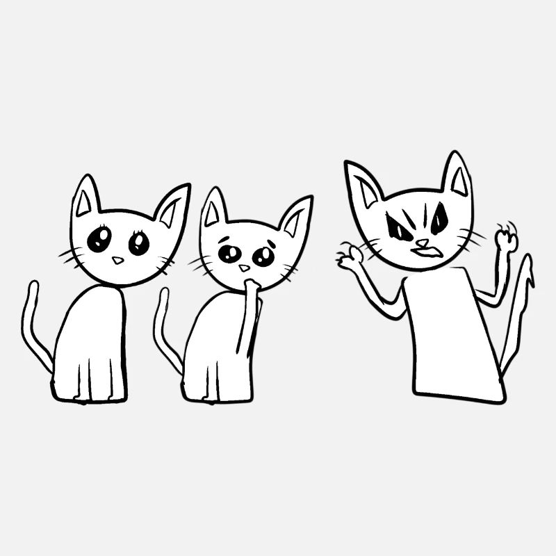 Combattre les chats Chats Cris
