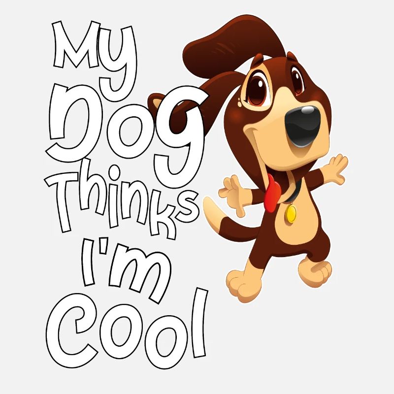 Mon chien pense que je suis cool