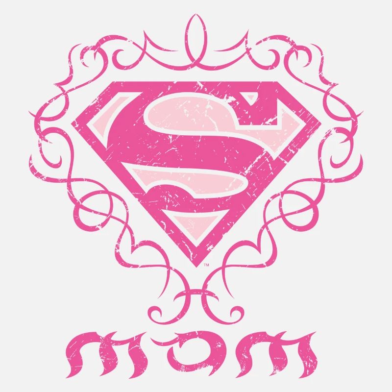 Superman S-Shield Mom manches longues Fe