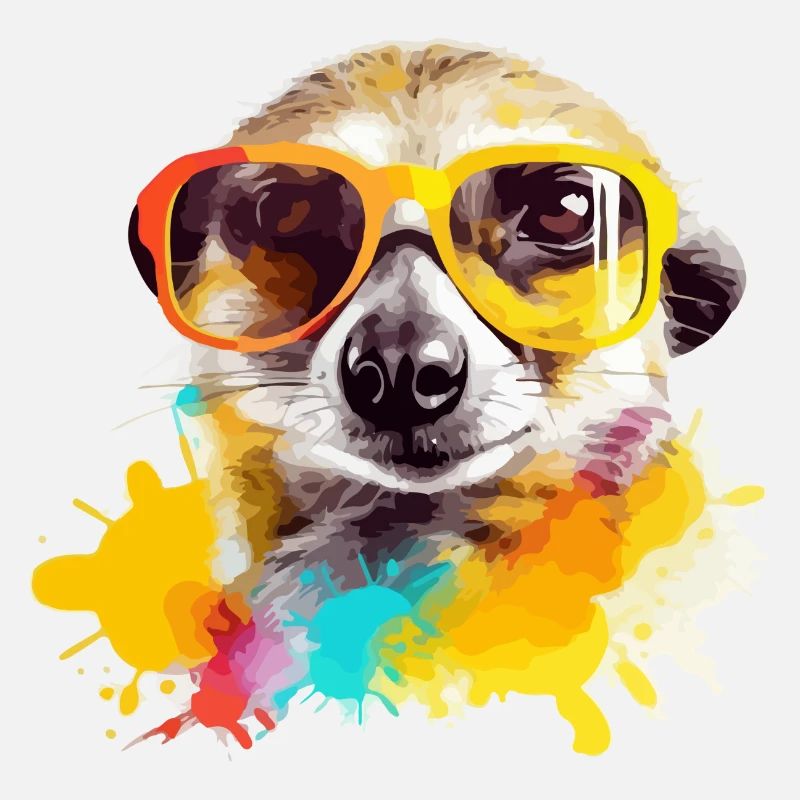 Exou le suricate à lunettes