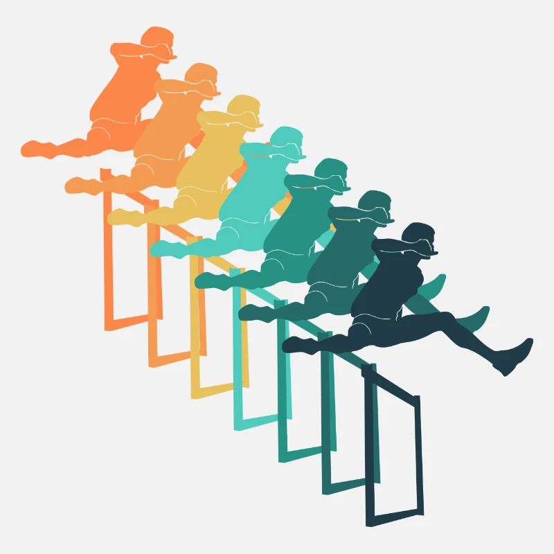 Retro hurdle racing