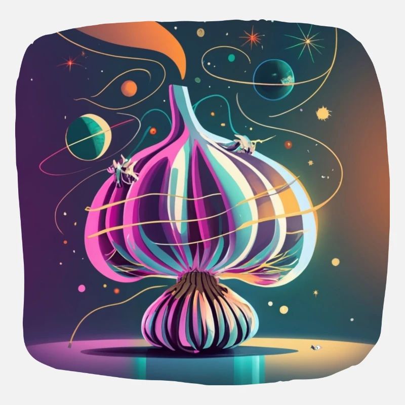 Ail extraterrestre dans l’espace futuriste