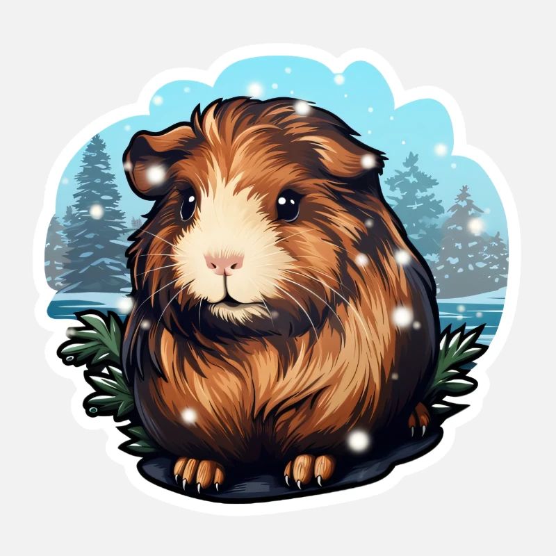Winter guinea pig