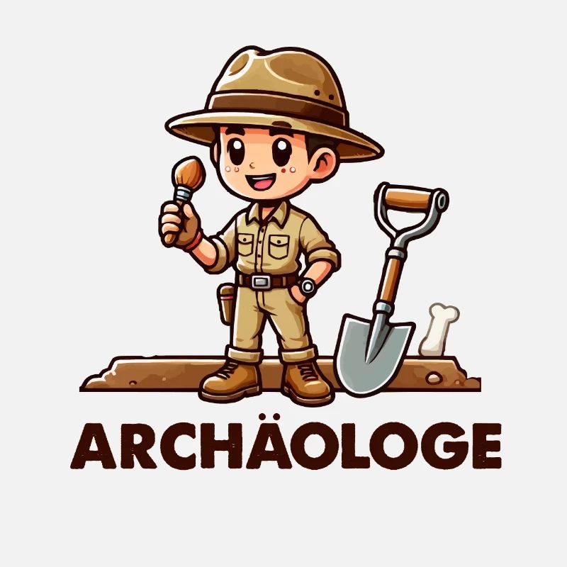 Archäologe comic