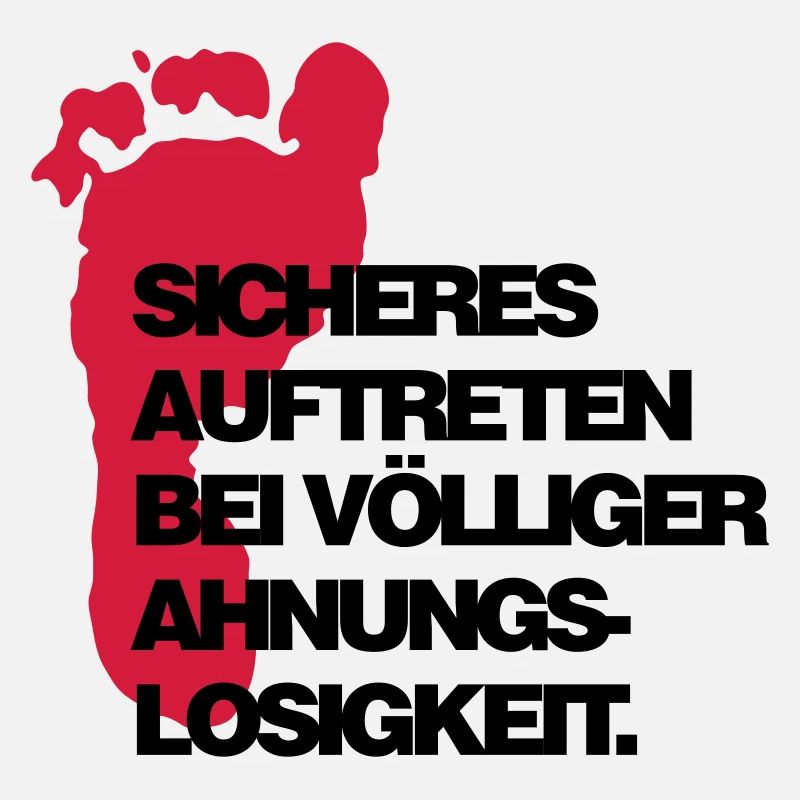 sicheres Auftreten