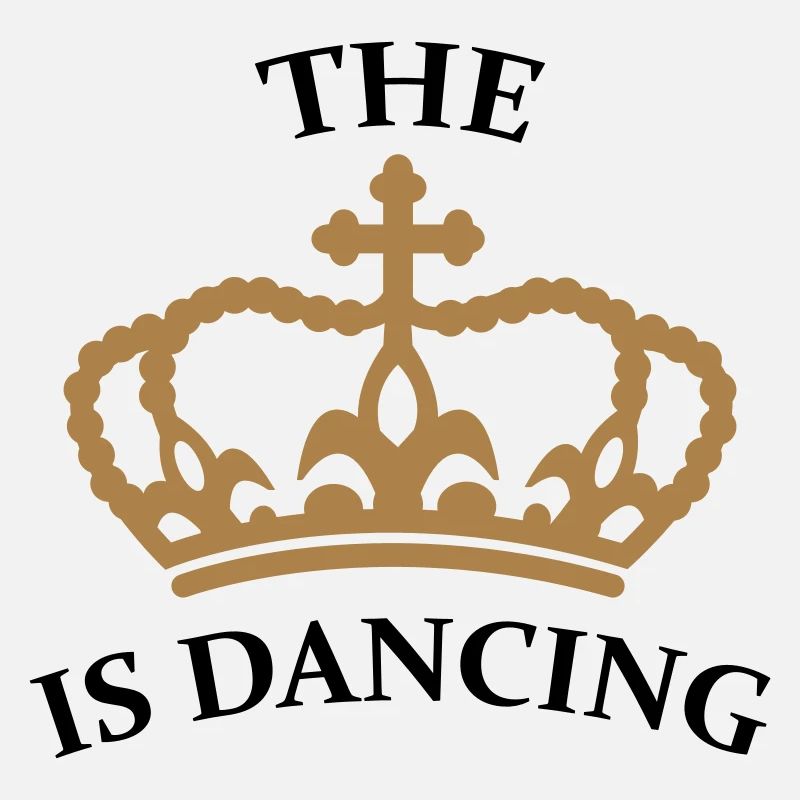 The king is dancing