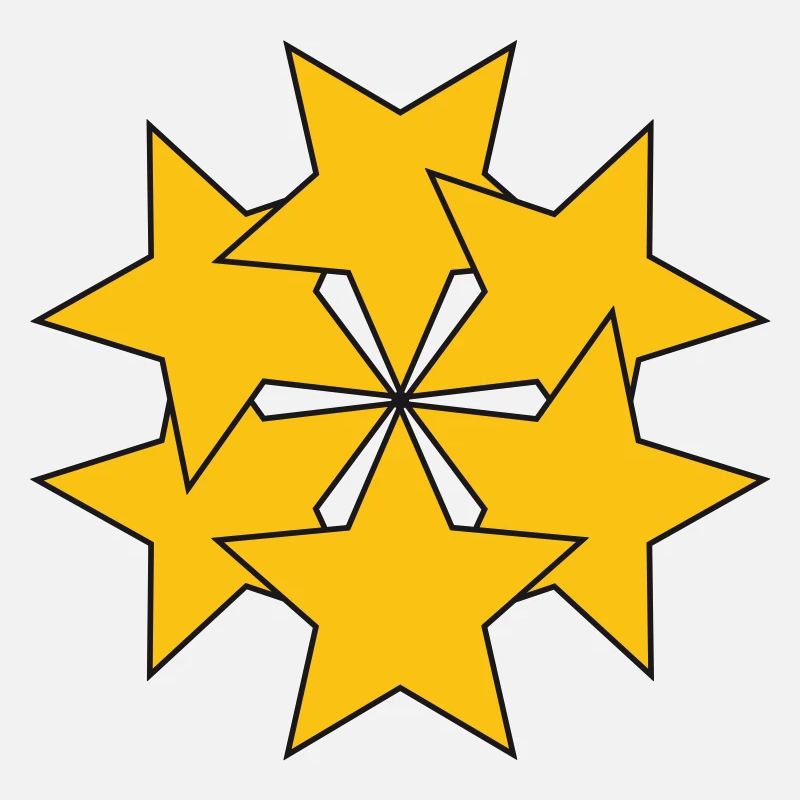 transformierte Sterne | Vectorgraphic