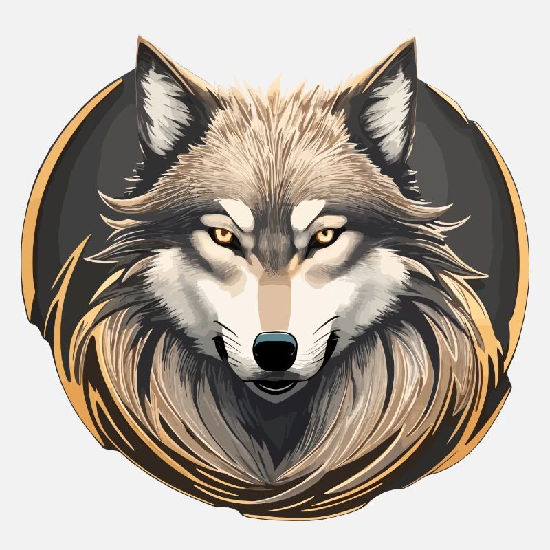 Loup majestueux