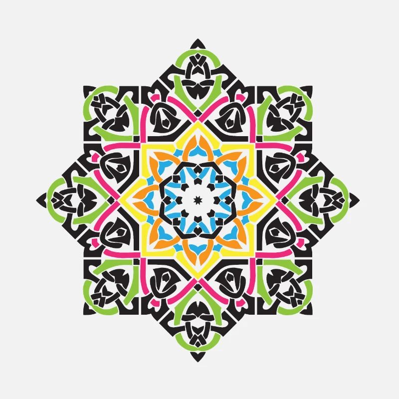 Arabic Mandala