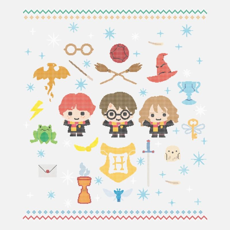 Harry Potter Ugly Christmas Chibi Design